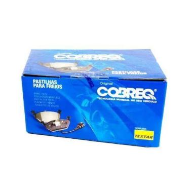 Imagem de Pastilha De Freio S10 Dianteira Cobreq N390 Com Alarme Sistema Trw Jog