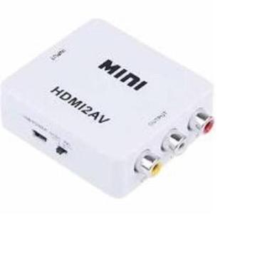 Imagem de Mini Adaptador Conversor De Hdmi Para Rca - Importado
