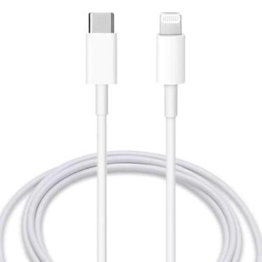 Imagem de Cabo Para Iphone Compatível 11 12 13 XS XR 20W USB-C para Lightning 1M
