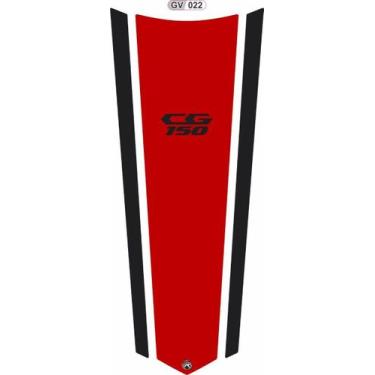 Imagem de Adesivo Faixa ( Gravata ) Tanque Cg 150 Resinado GV_022 - Resitank