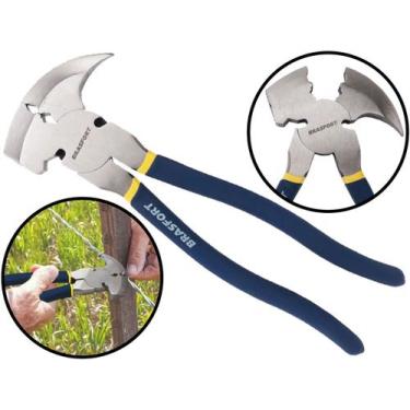Imagem de Alicate Tipo Fazendeiro Corta Arame Grampo Cercas Multiuso 10 Polegada
