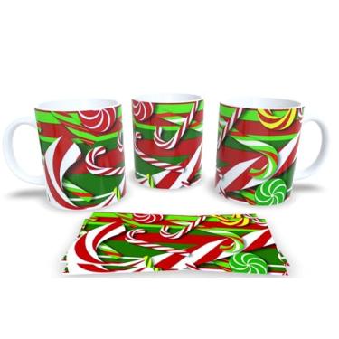 Imagem de Canecas de Porcelana Branca Personalizadas Natal 10 (Mod.188)