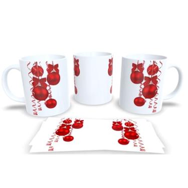 Imagem de Canecas de Porcelana Branca Personalizadas Natal 8 (Mod.149)