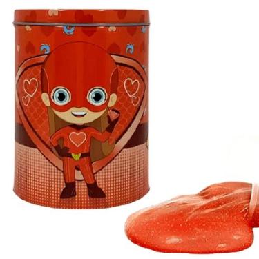 Imagem de Super Slime Aventureiros Luccas Neto 1kh Amoeba Geleia + Latão Atóxica