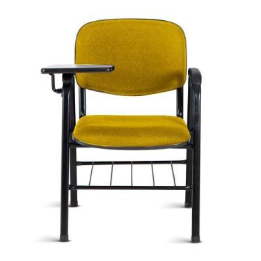 Imagem de Cadeira Universitária para Auditórios Linha Hotel Amarelo - Design Off