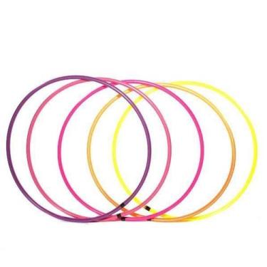 Imagem de Bambolê - Kit Com 15 Bambolês Cores Sortidas 60 Cm - MOR