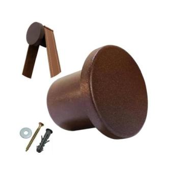 Imagem de Suporte Espelho Adnet Aluminio Marrom - ORNATO
