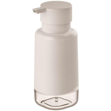 Imagem de Porta Sabonete Líquido Dispenser Lavabo Banheiro Saboneteira - Ou, Beg