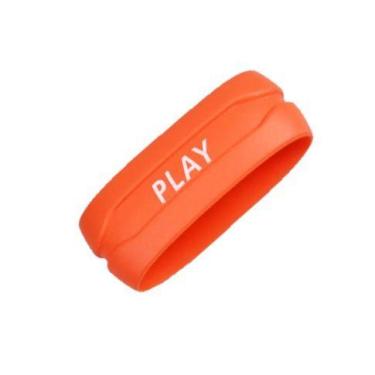 Imagem de Custom Ring Braçadeira Elástica Babolat para Grip Laranja Play