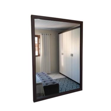Imagem de Espelho Moldura Caixa Alta Quarto Sala Lavabo Holl, Colset - Arte Emol