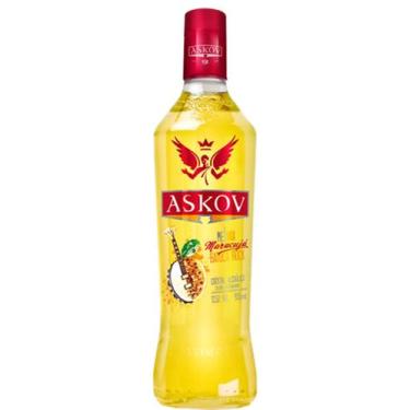 Imagem de Vodka Askov Garrafa 900ml - Sabores diveros, Maracujá