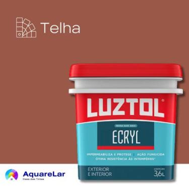 Imagem de Resina Ecryl Luztol Brilhante 18L, TELHA