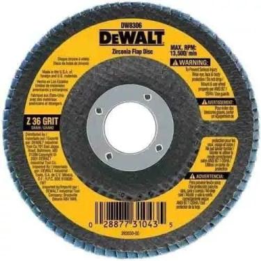 Imagem de Disco Flap 4.1/2 G40 Caixa C/10 Original Dewalt