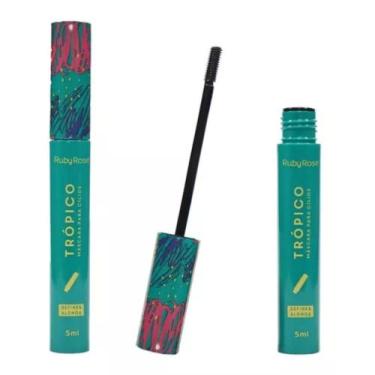 Imagem de Mascara de Cílios Rímel Ruby Rose Trópico 15ml Preto - D&D Commerce