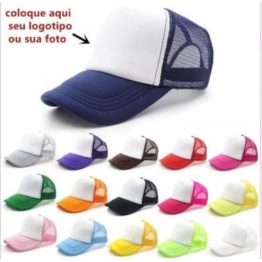 Imagem de Kit 8 Boné Trucker Para Personalização Em Sublimação Atacado - Não Inf