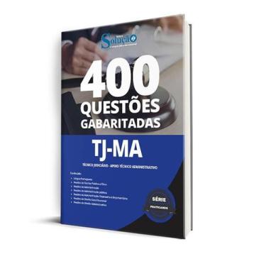Imagem de Caderno de Questões TJ-MA - Técnico Judiciário - Apoio Técnico Adminis