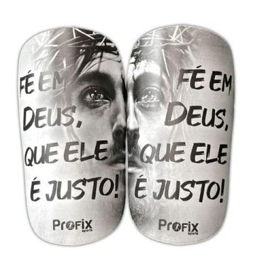Imagem de Caneleira Profix Fé Em Deus - Profix Sports, G - 12cm x 17cm