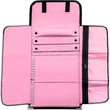 Imagem de Mostruário Médio Misto Pasta Porta Joias Bijuterias Pano Aveludado Gua