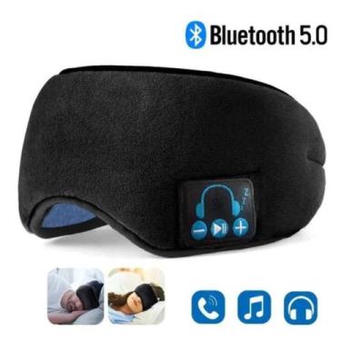 Imagem de Tapa Olho Fone De Ouvido Bluetooth Meditação Relaxar Dormir - Midy Wir