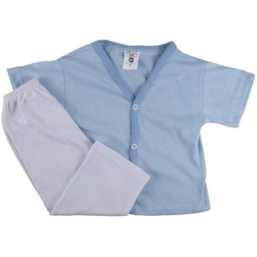 Imagem de Kit 2 Pijama Conjunto Bebe Criança Manga Curta Confortável - Batutinha