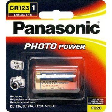 Imagem de Pilha Panasonic Lithium CR123 3V