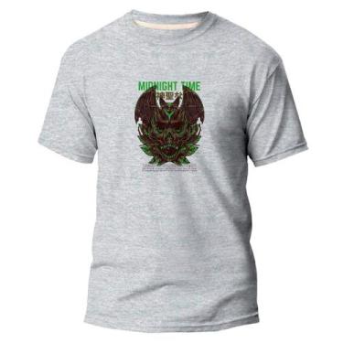 Imagem de Camiseta Básica Algodão Premium Estampa Digital Morcego DTF - NoBrand,