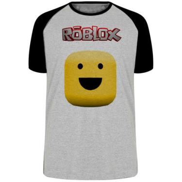 Imagem de Camiseta Roblox Carinha Blusa Plus Size extra grande adulto ou infanti