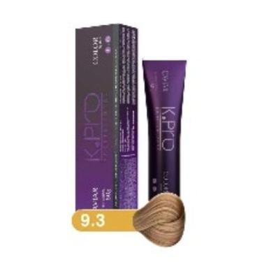 Imagem de Tintura Profissional K.PRO Caviar Color 9.3 Loiro Muito Claro Dourado 
