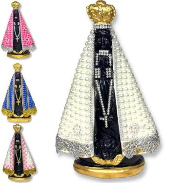 Imagem de Imagem De Nossa Senhora Aparecida 24 Cm - Rosa - Europio