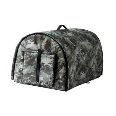 Imagem de IEUDNS Stray Cat Shelter Cat House para gatos ao ar livre à prova d'água à prova de intempéries Kitten Cave Bed Cat Nest Pet Tenda para gato cachorro