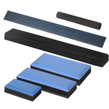 Imagem de Pintando Carro, Kit 5 Taco Lixador Manual Taco Cilindro E Regua De Massa Quantidade de cascalhos:0;Cor:Azul