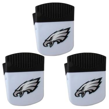 Imagem de Ímãs Siskyou Sports NFL Philadelphia Eagles Chip Clip, 3 unidades, tamanho único, branco