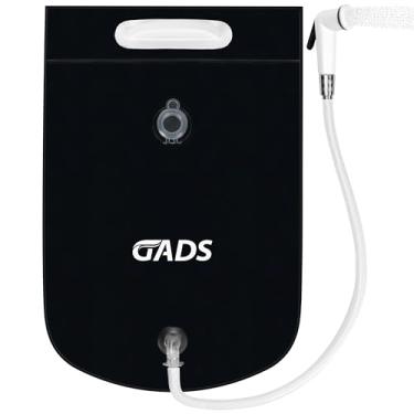 Imagem de Estação de lavagem de cabelo portátil, saco de água de chuveiro de cabeceira de 2,5 GL para lavar o cabelo na cama, use com lavatório de xampu inflável, lavatório de cabelo inflável, banheira inflável