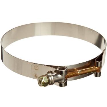 Imagem de Murray Braçadeira de mangueira de aço inoxidável de 300 parafusos série TB, 11,6 cm Min Clamp ID, 12.4 cm Max Clamp ID, 3/10.2 cm largura da banda, pacote com 1