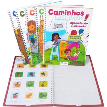 Imagem de Coleção 6 Cartilhas Educativas Infantil Caminhos Mágicos - Bicho Esper