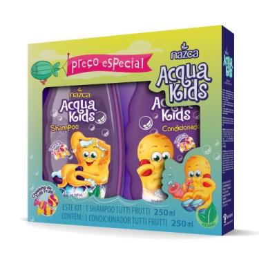 Imagem de Acqua Kids Nazca Shampoo e Condicionador Tutti Frutti 250ml Cada Preço
