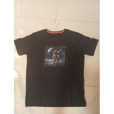 Imagem de Camiseta Capivara Astronauta - Vzoo, Preto, G