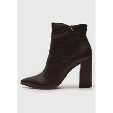 Imagem de Bota Jorge Bischoff Cano Curto Marrom Jorge Bischoff J11675003033 feminino