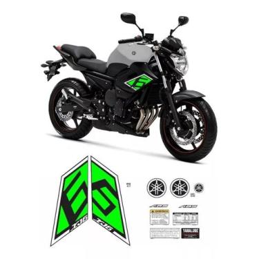 Imagem de Adesivo Kit Yamaha Xj6 2015 Faixa Do Tanque  Emblemas Np940 - Resitank