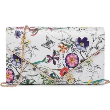 Imagem de Bolsa embreagem noturna Dasein feminina, festa formal, casamento, bran