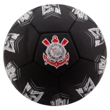 Imagem de Bola de Futebol de Campo Estadios Corinthians N5 - SPORTCOM, Preto, Br