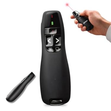 Imagem de Apresentador de Slide sem Fio Laser Passador de Slides Ideal para Aulas, Palestras e Reuniões