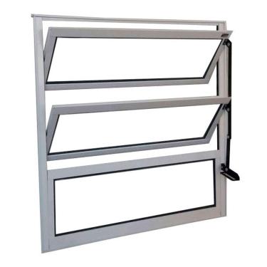 Imagem de Vitro Basculante de Alumínio 0,80x1,00 Branco