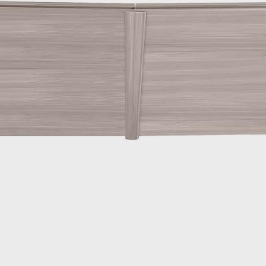 Imagem de Emenda Rígida Pvc Perfil H Carvalho Berlin 8mmx4,5cmx3m - caixa com 5 Barras - Carvalho Berlin