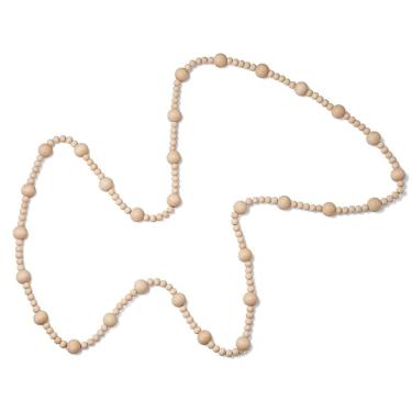 Imagem de Colar japamala decorativo em madeira mart 89cm