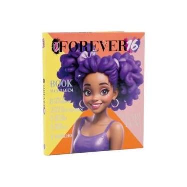Imagem de Paleta De Maquiagem Infantil Forever Basic Polibrinq