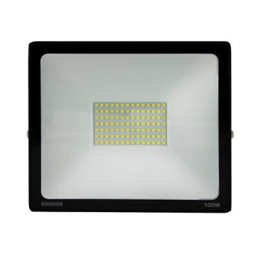 Imagem de Refletor Led 100w Economax Branco Frio 6500k Bivolt - LLUM Bronzearte