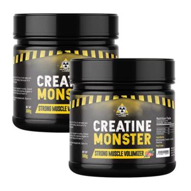 Imagem de 2x Creatina Monster (300 + 300g) Strong Muscle Volumizer - Nuclear Lab
