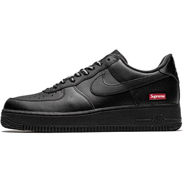 Imagem de Nike Air Force 1 Low Supreme - Mini Box Logo Cu9225 001 - Tamanho, Preto/preto, 9