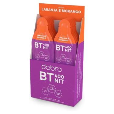 Imagem de BT Nitrato Gel Dobro Laranja e Morango (10 sachês) - Dobro